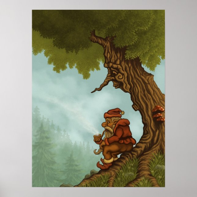 happy tree fantasy poster (Front)