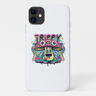 Happy Trippy Mushroom Case-Mate iPhone Case