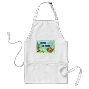 Happy Tu B'Shvat Standard Apron