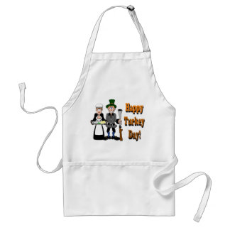 Happy Turkey Day Apron