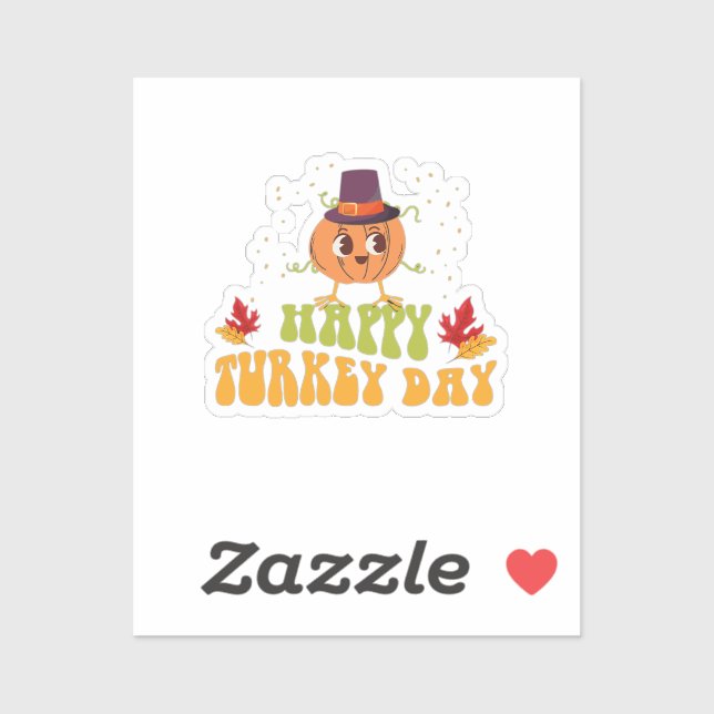 happy turkey day fall thanksgiving day special (Sheet)