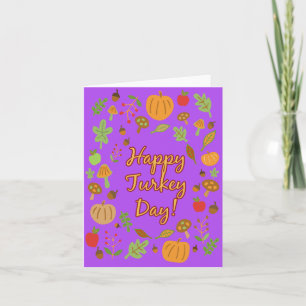 Happy Turkey Day! Holiday Card