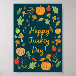 Happy Turkey Day! Poster