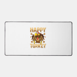 Happy Turkey Day Shirt Thanksgiving Day Holiday G Desk Mat