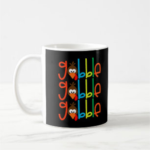 HAPPY TURKEY DAY Thanksgiving Day Boys Girls Kids  Coffee Mug