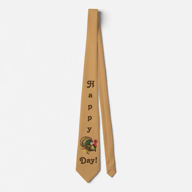 Happy Turkey Day Tie (Front)