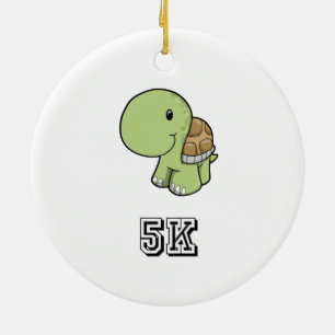 Happy Turtle 5K Ceramic Tree Decoration