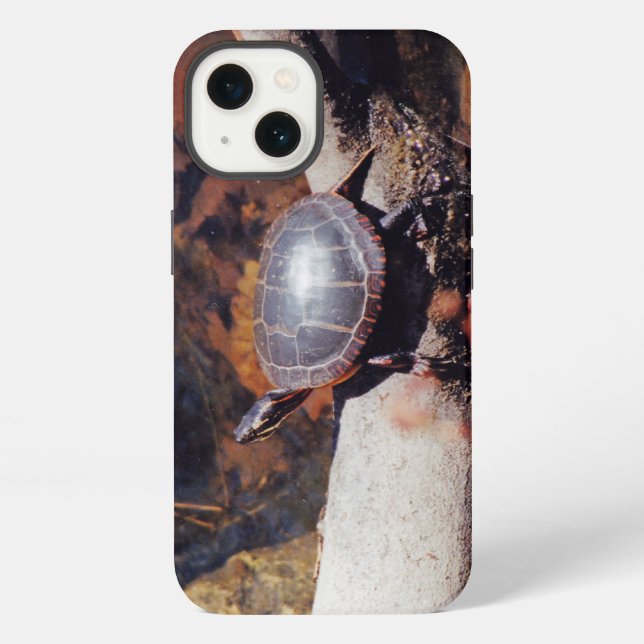 Happy Turtle iPhone Case (Back)