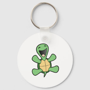Happy Turtle Key Ring