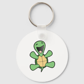 Happy Turtle Key Ring