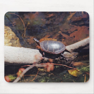 Happy Turtle Mouse Pad