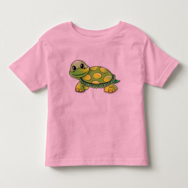 Happy turtle toddler T-Shirt (Front)