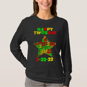 Happy Twosday Tuesday Fabruary 2nd 2022 T-Shirt