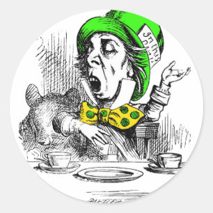 Happy UnBirthday Classic Round Sticker