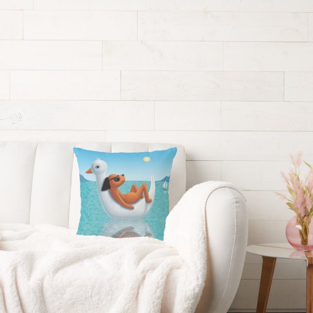 Happy Vacations!  Cushion (Couch)