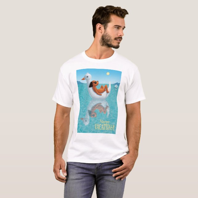 Happy Vacations!  T-Shirt (Front Full)