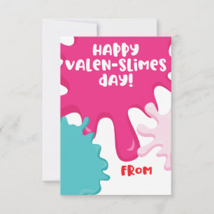 Happy Valen-Slimes Day! Valentine's Day Card