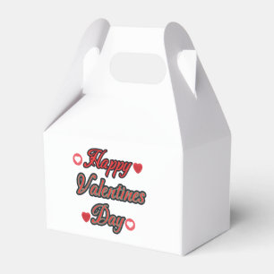 Happy Valenties Day for gift Favour Box
