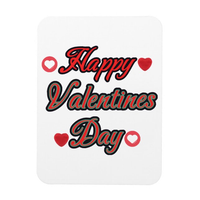 Happy Valenties Day for gift Magnet (Vertical)