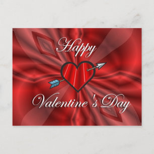 Happy Valentine's Day Holiday Postcard