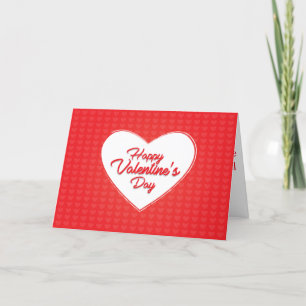 Happy Valentine card