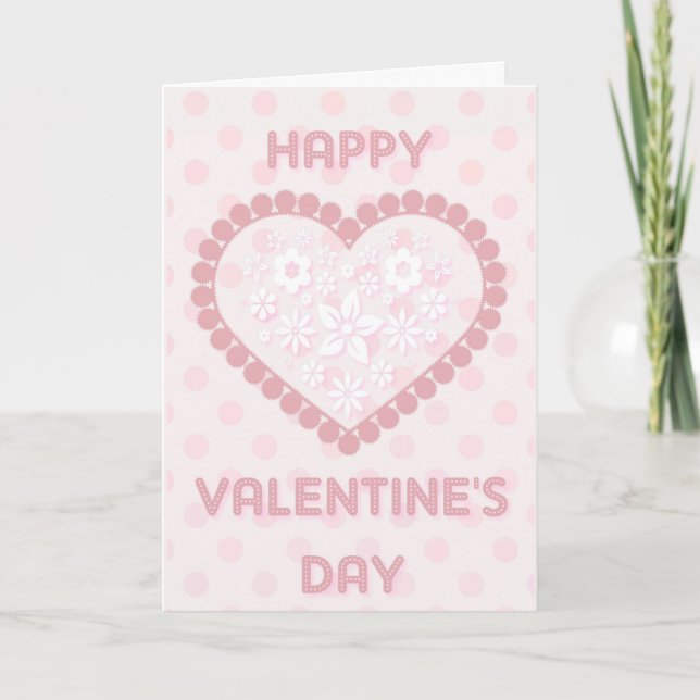 Happy Valentine card (Front)