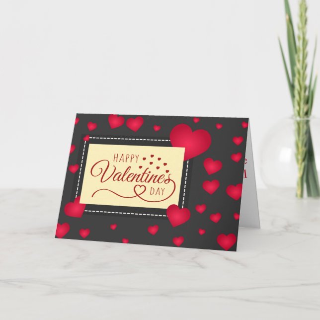 Happy Valentine card (Front)