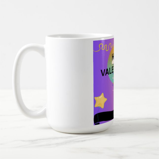 HAPPY VALENTINE DAY COFFEE MUG (Left)