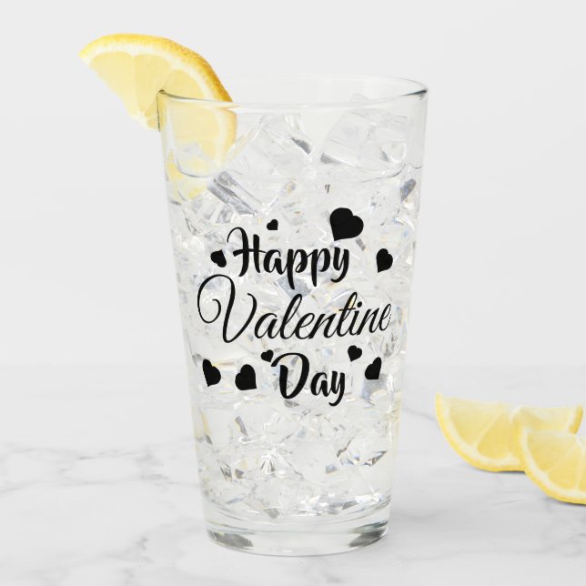 Happy Valentine Day   Glass (Front Ice)