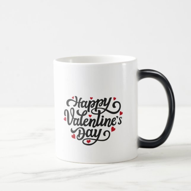 Happy Valentine Day Magic Mug (Right)