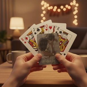 Happy Valentine Day Romantic Couple Romance Love  Playing Cards