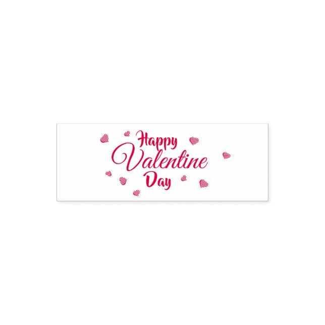 Happy Valentine Day Self-inking Stamp (Design)