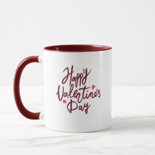 Happy valentine day whit &pink Mug