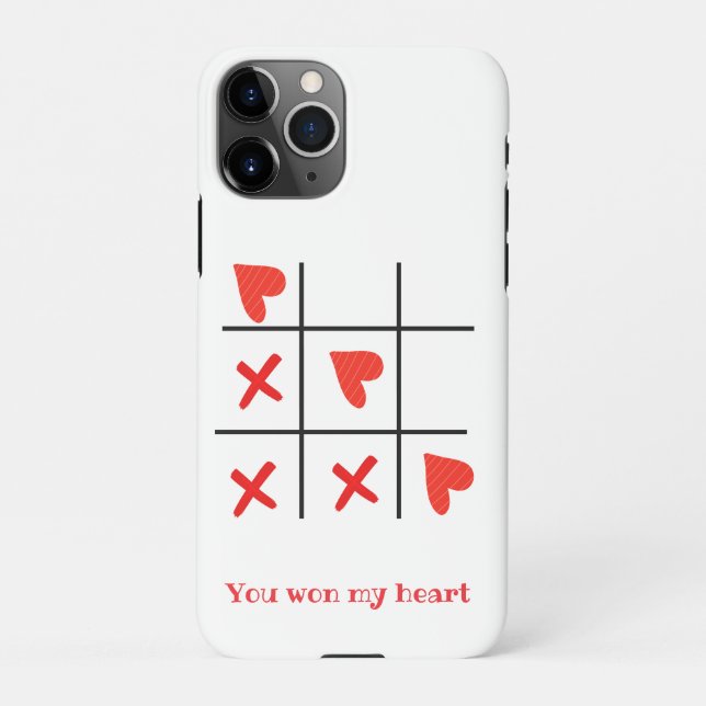 Happy Valentine Day  white iPhone Case (Back)