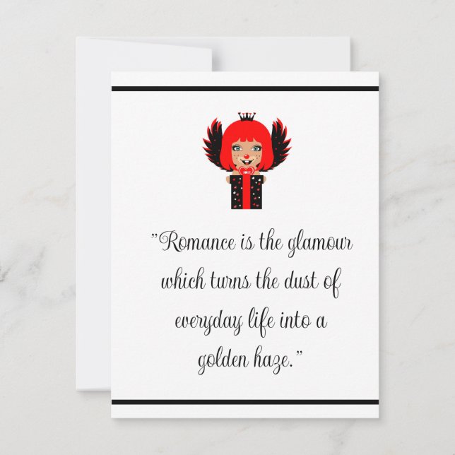 happy valentine love card (Back)