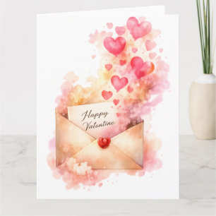 Happy Valentine Romantic Love Card