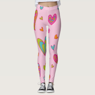 Happy valentine`s day 2023 With Heart Love Leggings