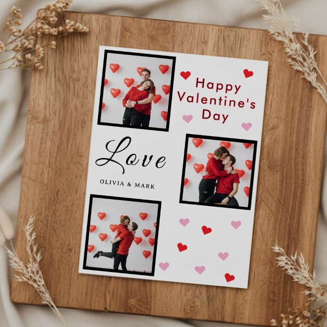 Happy Valentine’s Day Card Custom Photo Collage (Creator Uploaded)