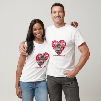 Happy Valentine’s Day Cat T-Shirt