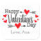 Happy Valentine’s Day custom valentines sticker