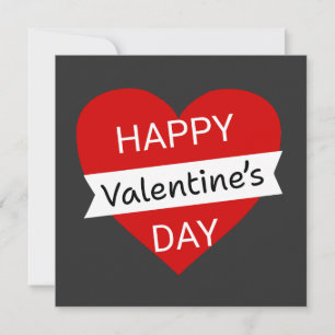 Happy Valentine’s Day – Cute Valentine Love Holiday Card