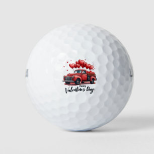 Happy Valentine’s Day Matching Couples Outfit  Golf Balls