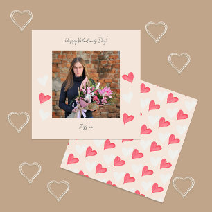 Happy Valentine`s Day Modern Script Photo