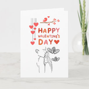 Happy Valentine’s Day – Romantic Couple Card