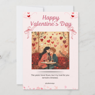 Happy Valentine’s Day Romantic Wall Art | Love Quo Invitation