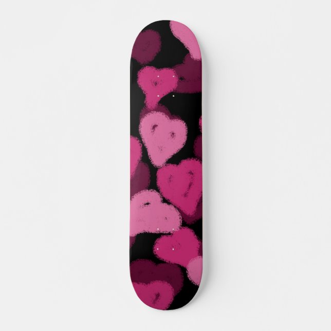 Happy Valentine’s Day Skateboard (Front)