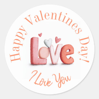 Happy Valentine’s Day stickers 
