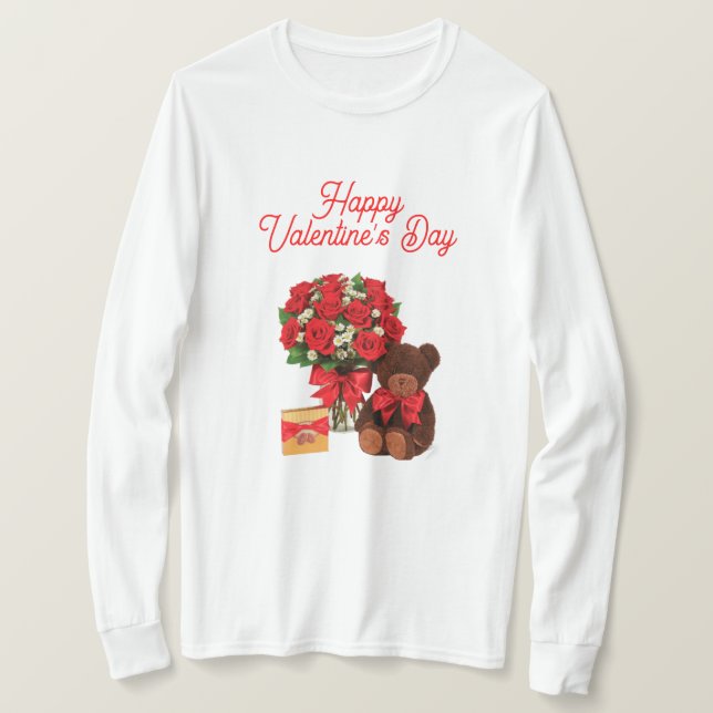 Happy Valentine’s Day T-Shirt (Design Front)