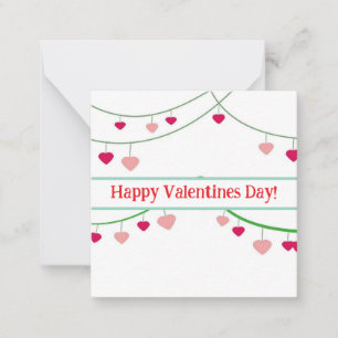 Happy valentines cards, cute, stock up! note card