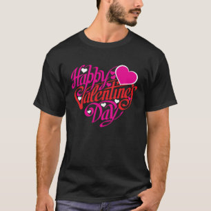 Happy Valentine's Day 2020 Love Heart Teen Girl Wo T-Shirt